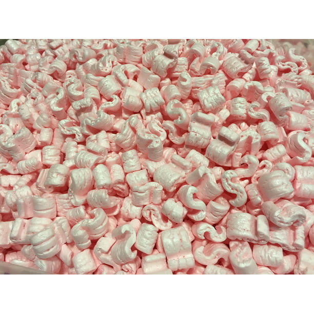 Supplyhut Pink Anti-Static Loose FIll Packing Shipping Peanuts 8 Cubic Feet